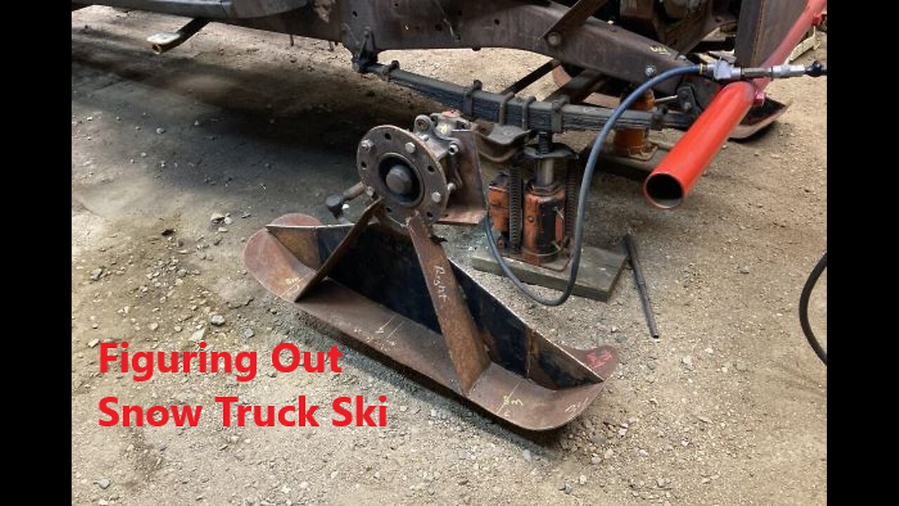 Thought Required Mounting the Skis on the Snow Truck Oct 30 2025