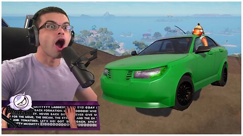 When Nick Eh 30 Took On a Car in Fortnite 👀