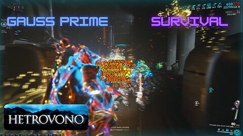 [Warframe] Gauss Prime Survival