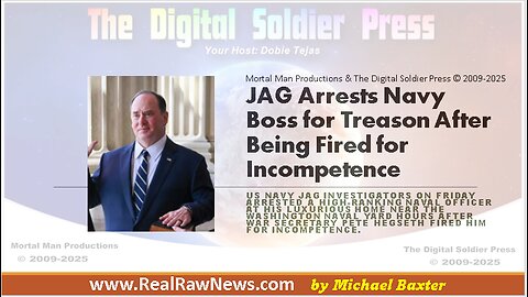 JAG Arrests a Navy Boss for Treason