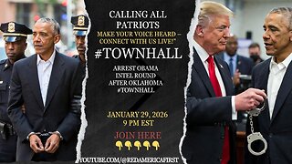 🚨 Arrest Obama INTEL ROUND tonight after OKLAHOMA #TOWNHALL