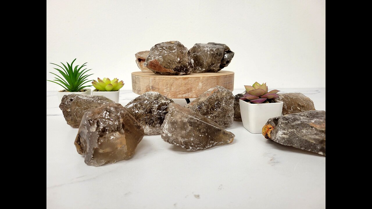 Black Morella Smoky Quartz