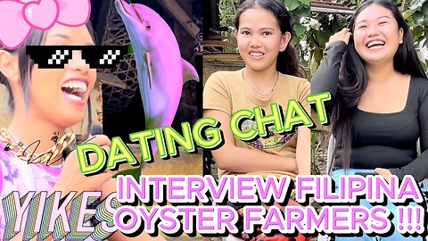 🇵🇭 Beautiful FILIPINA OYSTER & COCONUT FARMER LADIES TALK DATING! Off Grid Morena Philippines Living