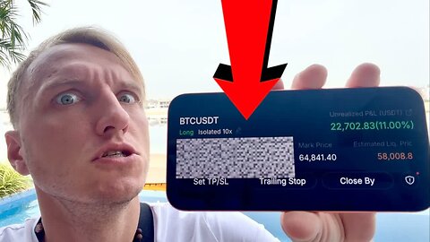 BITCOIN CRASH: MY $100 MILLION TRADE STARTED!