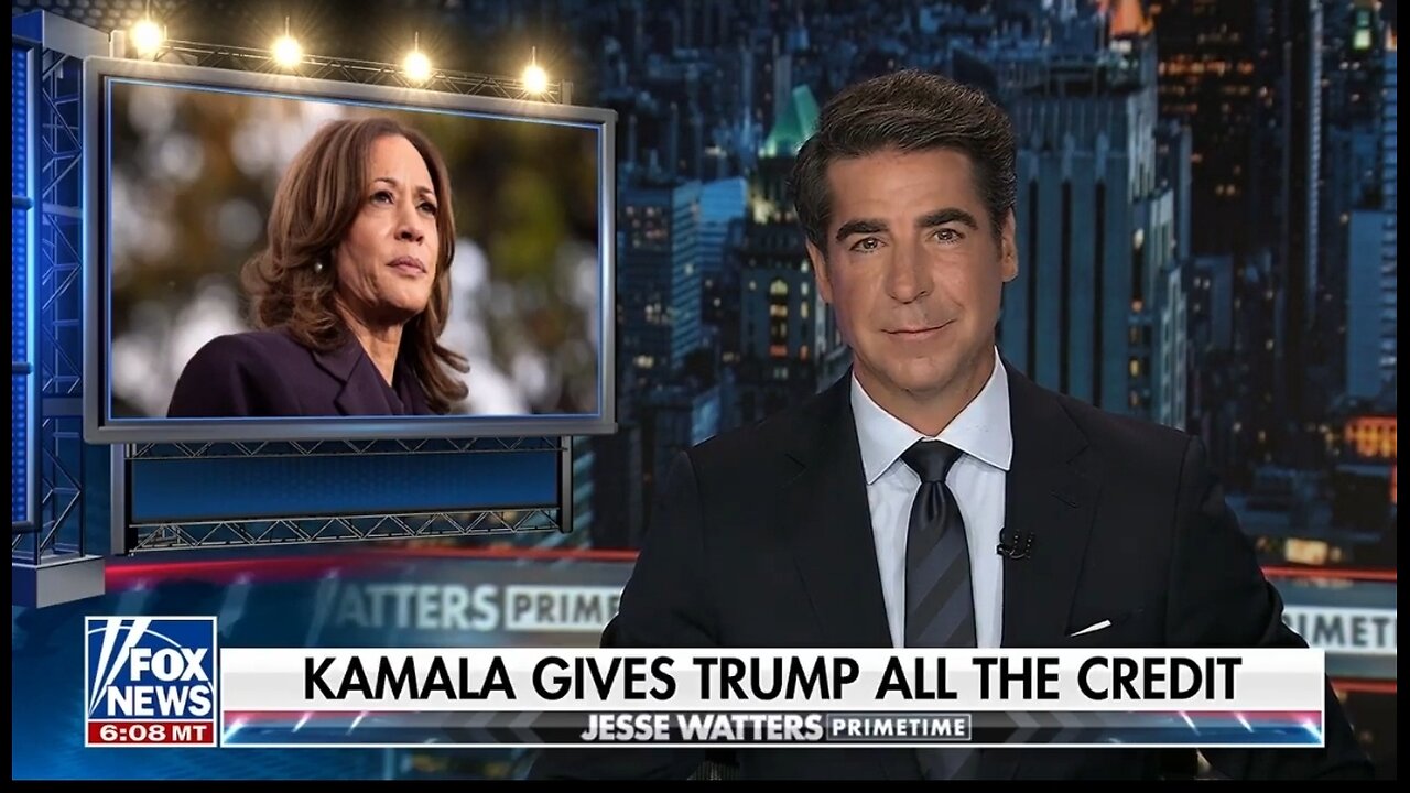 Watters: Dems Are Saying Thank God We Didn't Have Kamala