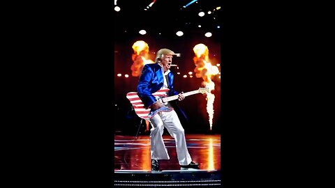 Donald Trump plays Panama by Van Halen