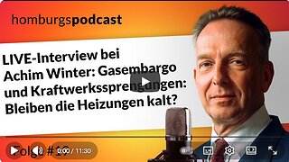Bleiben die Heizungen kalt? 22.10.2025 Prof. Stefan Homburg