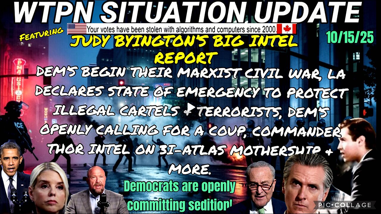 WTPN SITUATION UPDATE FEATURING RESTORED REPUBLIC 10/15/25
