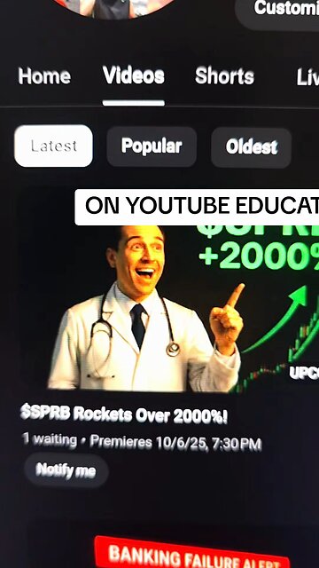 $SPRB ON YOUTUBE 🔥