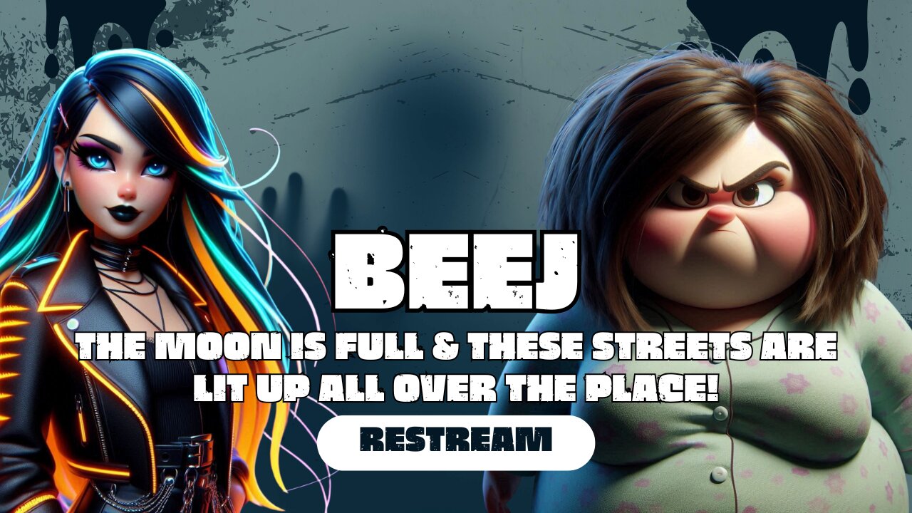 Beej - The Moon is Full & These Streets are lit up All over the place!