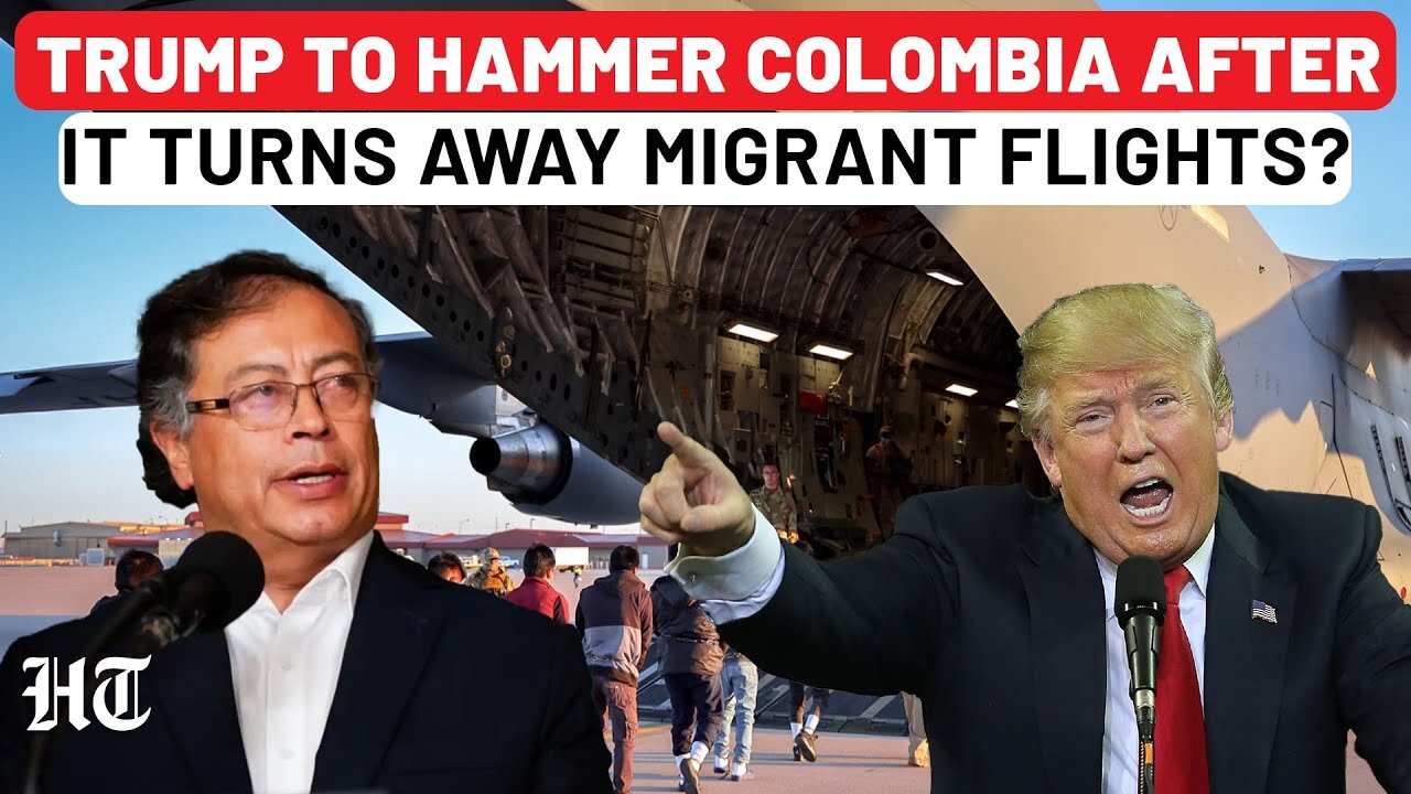 Trump Ready to Strike Back? Colombia Turns Away 2 U.S. Military Flights with Deported Migrants