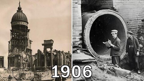 THE 1906 SAN FRANCISCO MUDFLOOD TUNNELS.