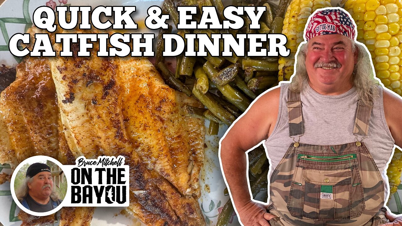 Catfish Dinner with Bruce Mitchell | Blackstone Griddles