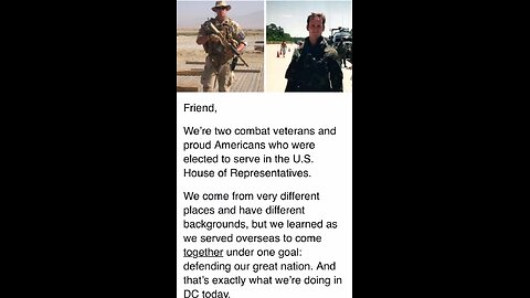 Two US Combat Veterans