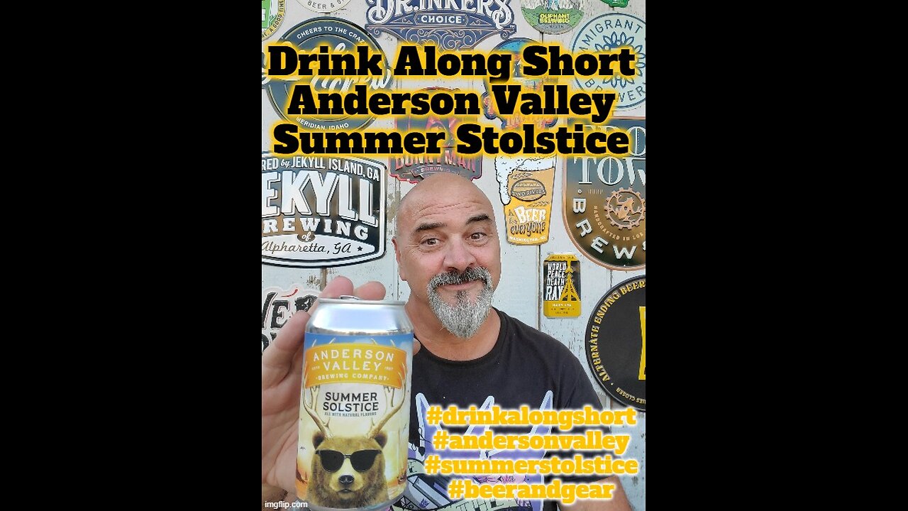 Drink Along Short: Anderson Valley Summer Solstice