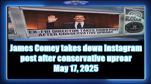 James Comey takes down Instagram post after conservative uproar
