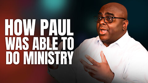 How Paul Was Able to Do Ministry - Morning Prayer