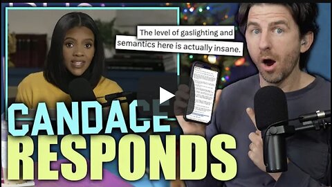 Candace Owens RESPONDS LIVE After Being Called Out On Charlie Kirk Coverage