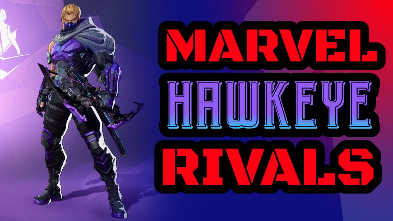 Marvel Rivals-Hawkeye Game Play