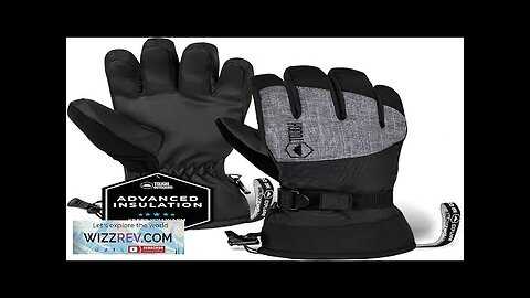 Tough Outdoors Ski Gloves Snow Gloves for Men & Women Review