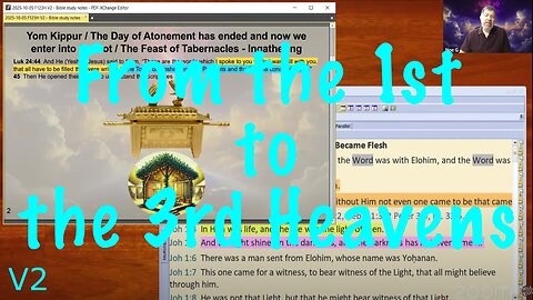 'From the 1st to the 3rd Heavens' - V2 Bible study & more