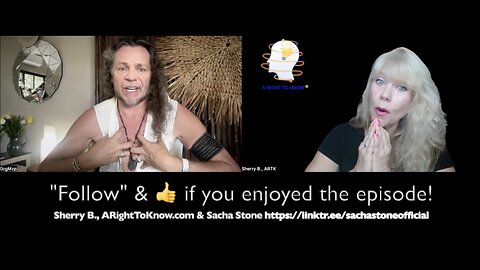 ARTK#284 Sherry B. w Sacha Stone: Creating Our Reality, Human Plasma Projection, NewEarth Project, 3I Atlas, & more!