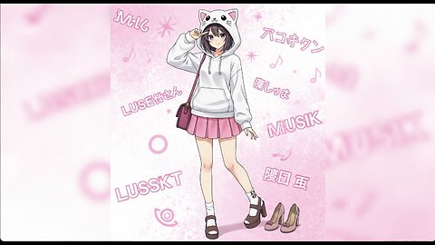 LUSSKT LUSE MUSIK M-I L Cat Hoodie Vibes [Music] 24/7
