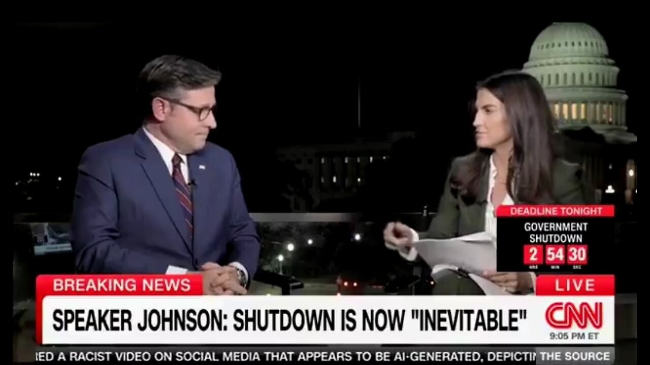 Speaker Johnson Schools CNN's Kaitlan Collins on Dems Healthcare For Illegal Aliens