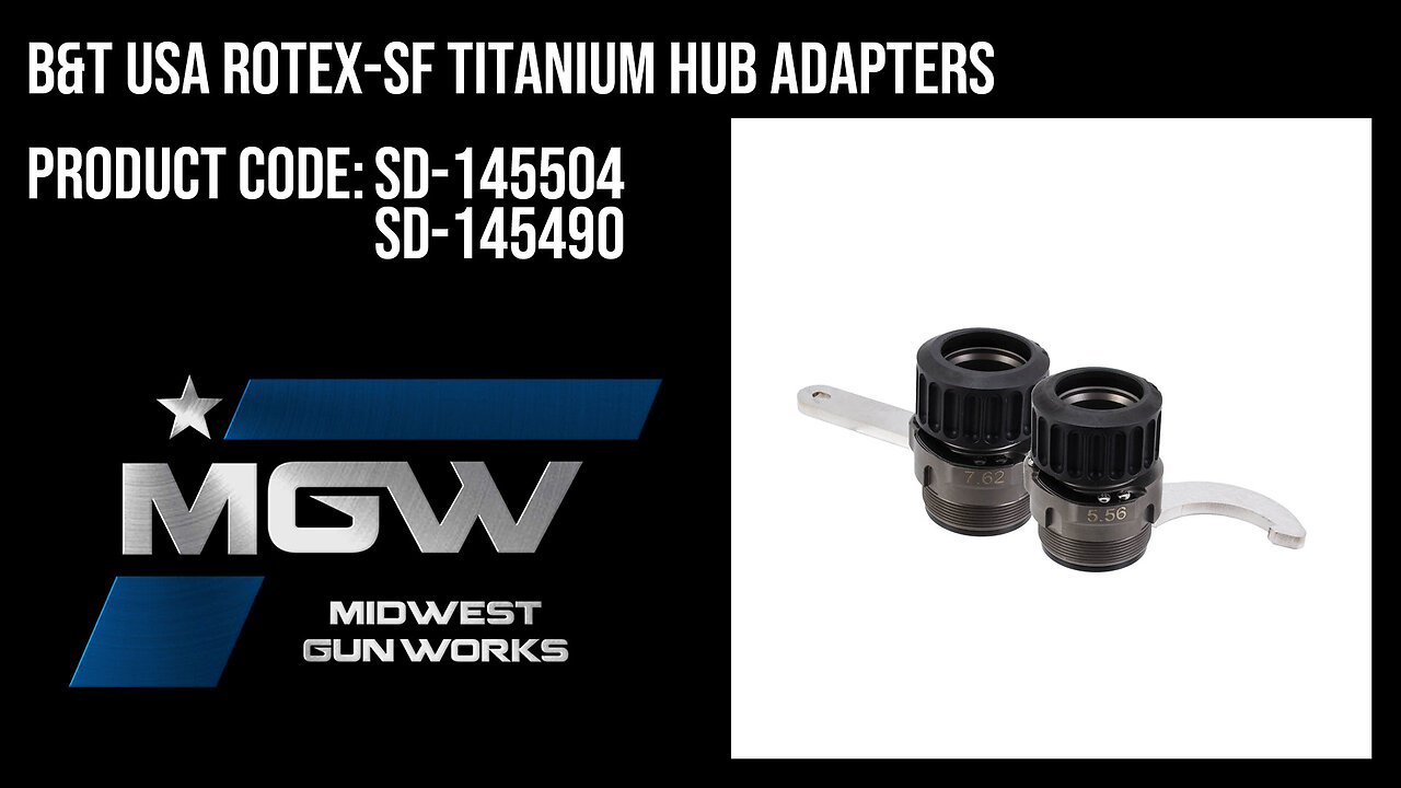 B&T USA Rotex-SF Titanium HUB Adapters
