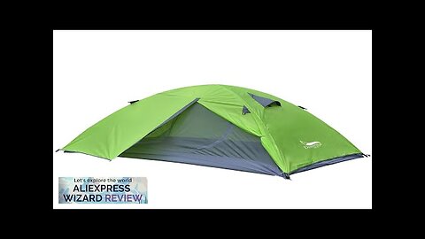 Desert&Fox Backpacking Tent 2 Person Aluminum Pole Lightweight Camping Tent Double Layer Review