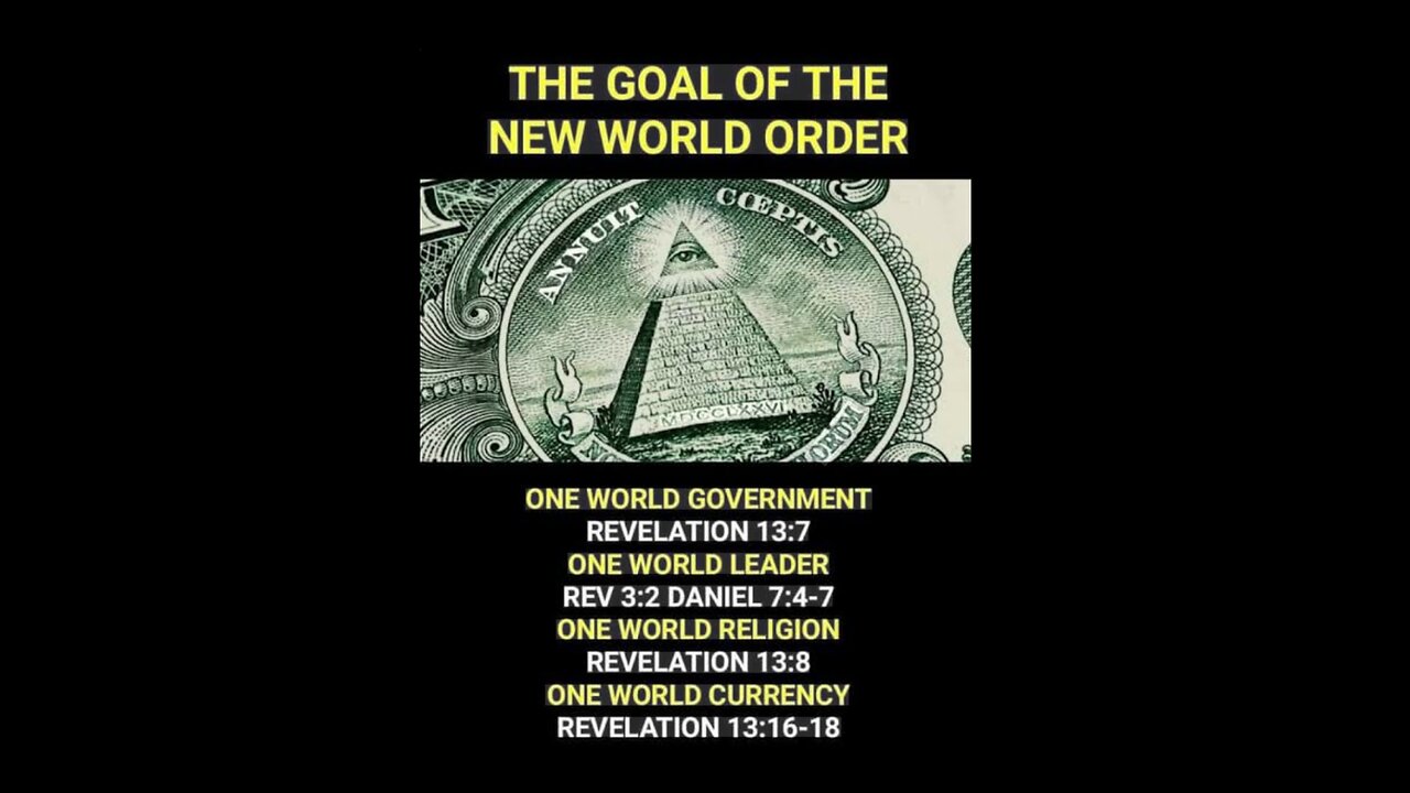🔲♦️Top 5 Steps to NWO One World Government