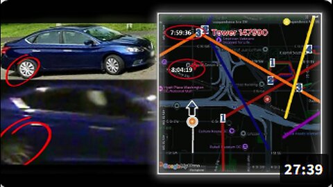 Federal Prosecutors Panic After Video Emerges Of J6 Patsy, Brian Cole, Driving In His Car Miles Away