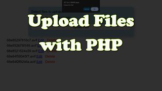 PHP Multiple File Upload Tutorial with MariaDB - Build from Scratch!