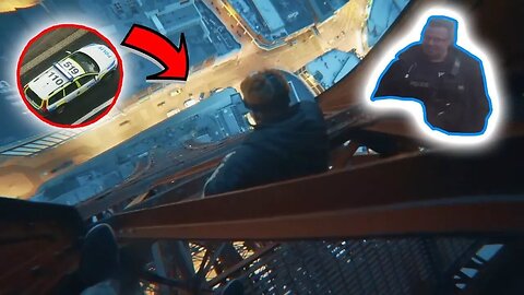 Blackpool Tower The Climb down Already BANNED for life