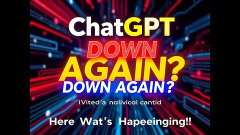 ChatGPT Down Again? Here's What's Happening!