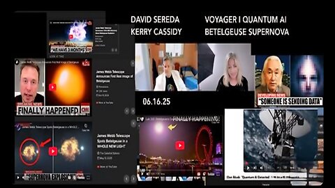 DAVID SEREDA: VOYAGER I AND QUANTUM AI AND BETELGEUSE SUPERNOVA