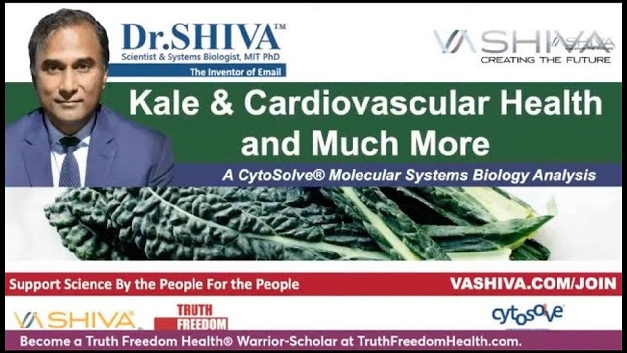 Dr.SHIVA™: Kale on Heart Health @CytoSolve® Systems Analysis(6/22)