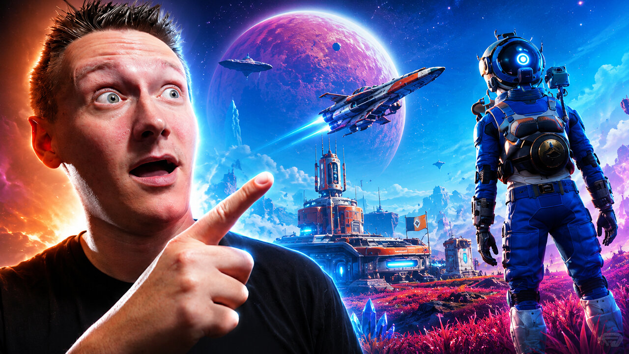 🔥No Man’s Sky Live | Building, Exploring & Surviving the Galaxy