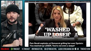 Epstein Hearing DEVOLVES INTO CHAOS, Bondi SLAMS Raskin, Massie SLAMS BONDI | Tim Pool