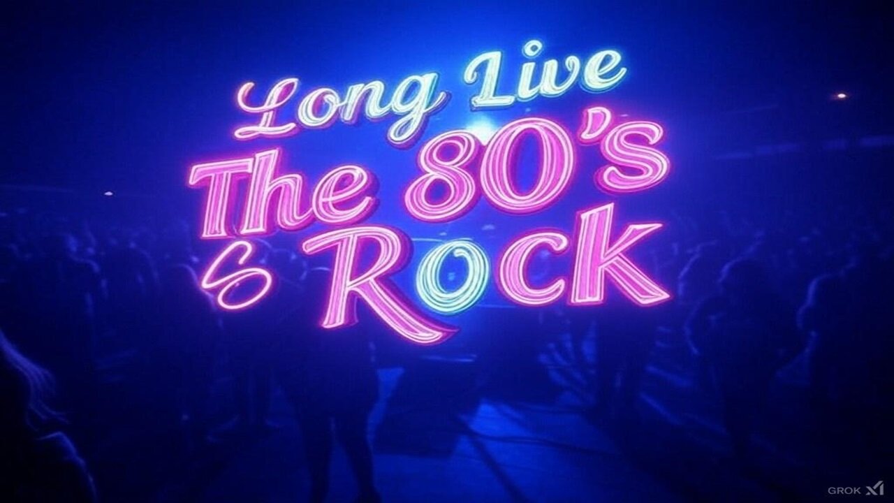 "Long Live the 80's Rock"