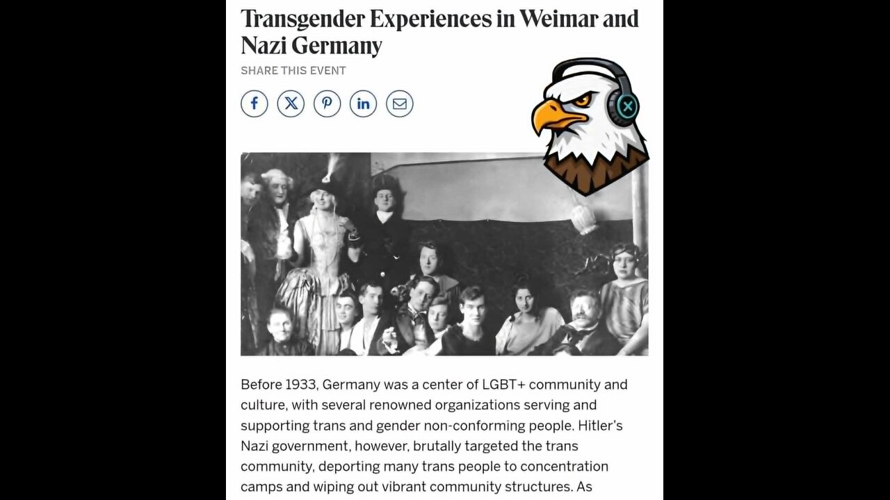 WOW I HAD NO IDEA🤯‼️ THE MUSTACHE MAN SENT LGTQP+ AND TRANS TO THE CAMPS 4 TARGETING CHILDREN🤯