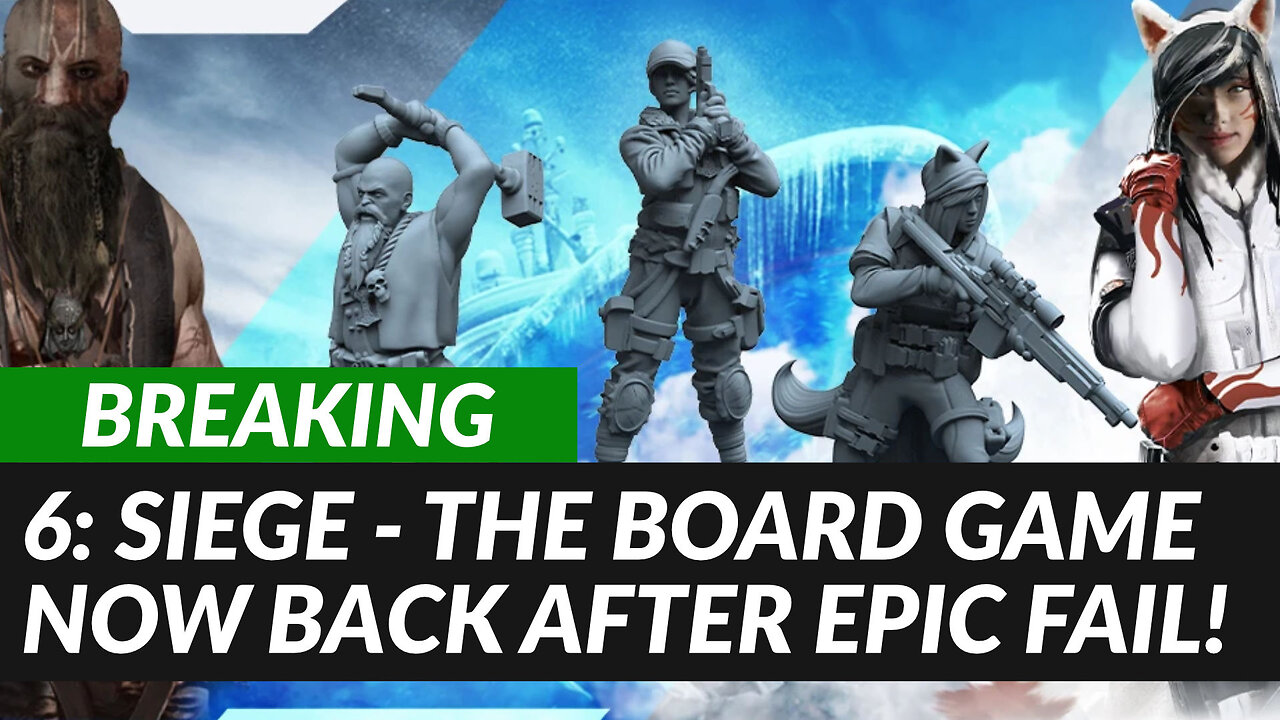 BREAKING: 6: Siege - The Board Game IS BACK! 💥🔫👮‍♂️