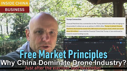 Why Chinese Drones Dominate Industry? Free Market Principles