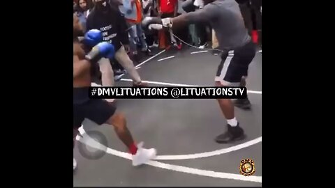 Pg county artist cutta showing off his boxing skills