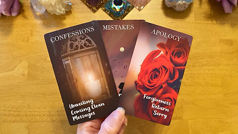 YOU ARE ABOUT TO RECEIVE THE CONFESSION YOU THOUGHT WOULD NEVER COME! 😍 1111