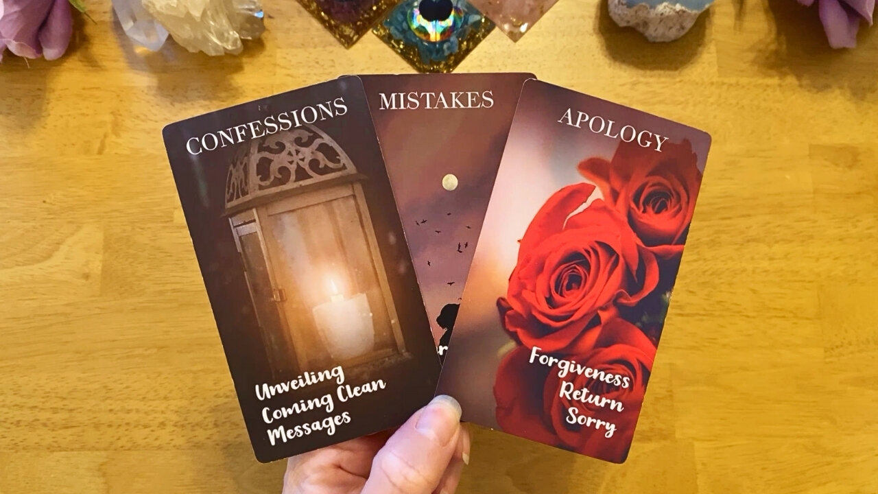 YOU ARE ABOUT TO RECEIVE THE CONFESSION YOU THOUGHT WOULD NEVER COME! 😍 1111