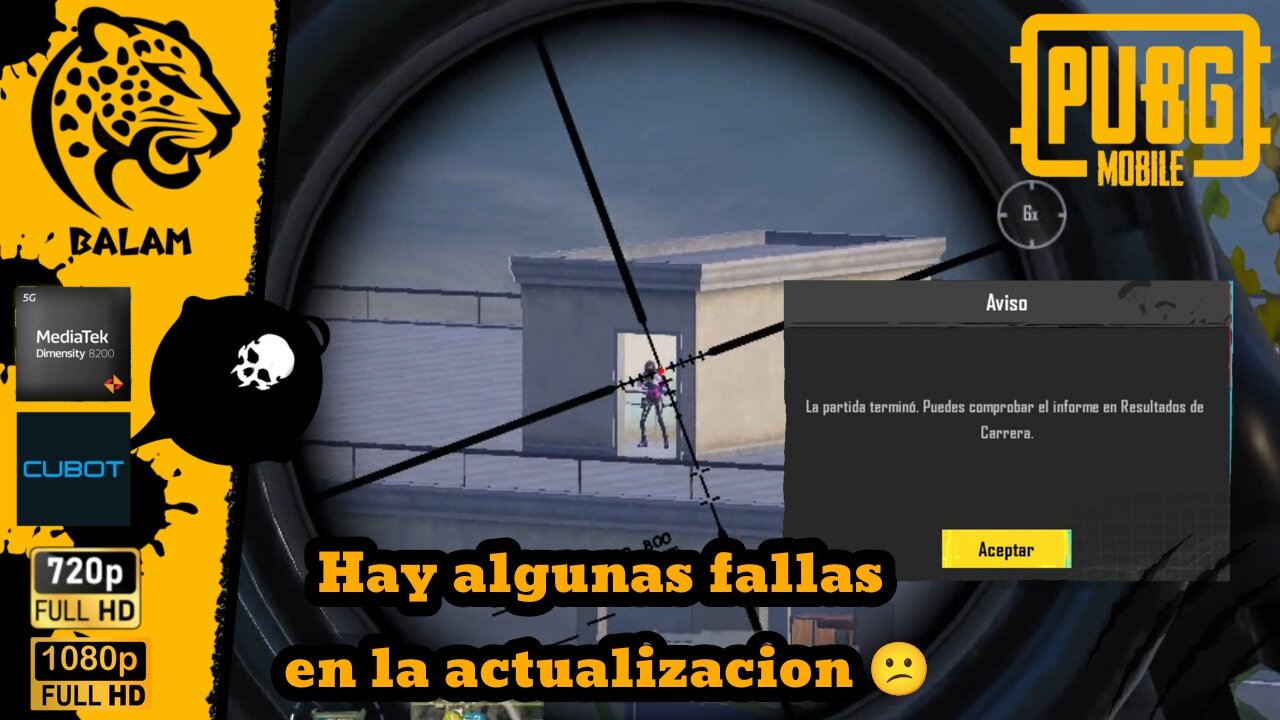 Pubg Mobile | Actualización con Bugs 😒