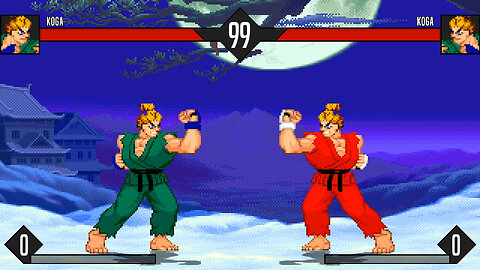 MUGEN - The Necromancer's Koga vs. Koga's Koga - Download