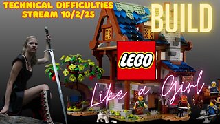 Fred Plays With Legos, Technical Difficulties Stream Replay 10/2/25