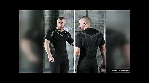 Men's Running Compression Tshirts Quick Dry Soccer Jersey Fitness Tight Sportswear Gym Review